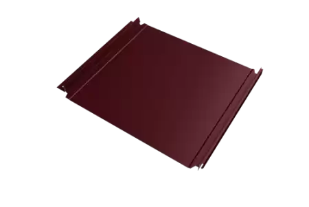 Кликфальц Double Pro Grand Line 0,5 Satin Matt TX с пленкой на замках RAL 3005 красное вино