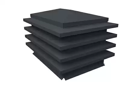 Дымник на трубу (колпак) елка Grand Line 2940х640 мм, 0.5 Satin, RAL 7024 (мокрый асфальт)
