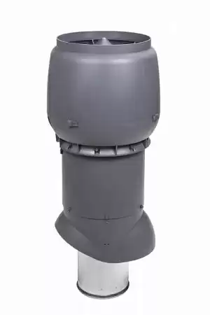 Изолированный вентиляционный выход Vilpe (Вилпе) XL 200/300/700, высотой 700 мм, серый