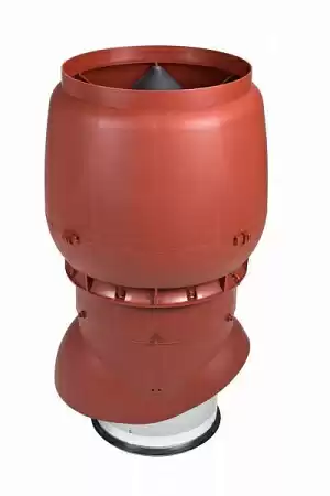 Изолированный вентиляционный выход Vilpe (Вилпе) XL 250/300/500, высотой 500 мм, красный