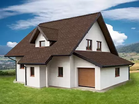 Гибкая черепица Shinglas Комфорт Сальса, какао 3 м2/упак