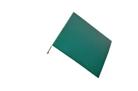 Околооконная планка, 70x300x3000 мм, RAL 6005 зеленый