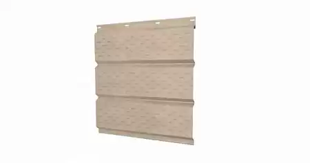 Софит металлический с полной перфорацией Grand Line / Гранд Лайн, Print elite 0.45, цвет White Wood Eco (Беленый дуб эко)