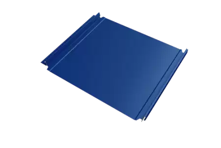 Кликфальц Double Pro Grand Line 0,5 Satin с пленкой на замках RAL 5005 сигнальный синий