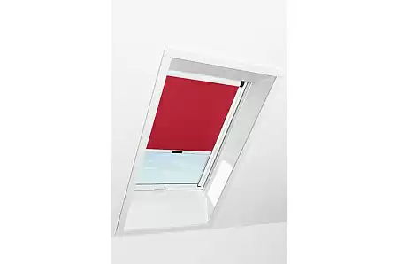 Штора рулонная затемняющая Roto ZRV M, 114x140, красная