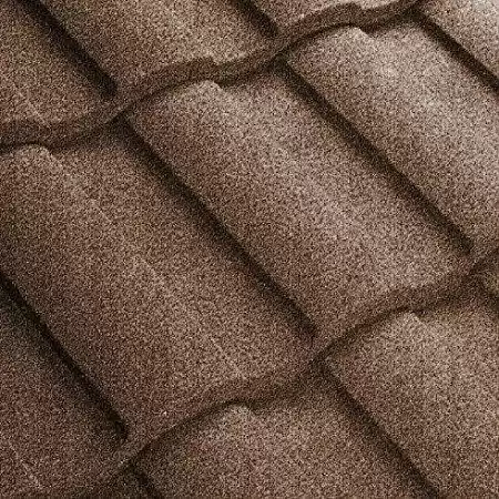 Композитная черепица Метротайл (Metrotile) серия MetroRoman, цвет пустыня, 1280х410 мм