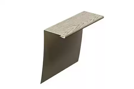 Универсальный околооконный профиль Docke LUX, 89 / 254 мм, 3000 мм, амурский