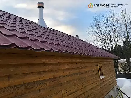 Монтаж кровли металлочерепицей Grand Line в д. Кузьмолово