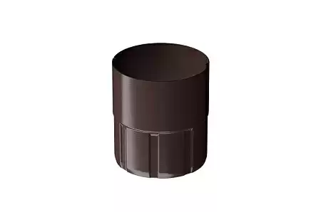 Муфта соединительная Docke STAL PREMIUM D90, RAL 8019 шоколад