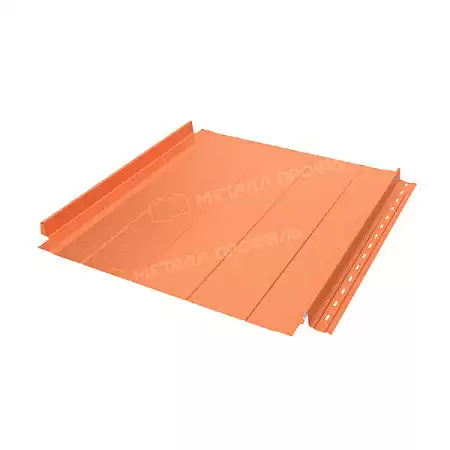 Фальцевая панель Металл Профиль FASTCLICK-Н VikingMP E 0.5, коричневая медь RAL8004