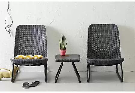 Набор для балкона Rio patio set Keter (Кетер), цвет графит