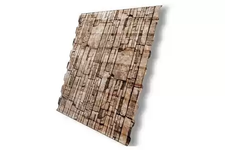 Профнастил С20А Гранд Лайн / Grand Line 0.45 Print elite Zn 140, цвет Sand Stone (Камень-песчаник)