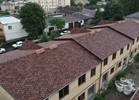 Гибкая черепица Docke Premium Шеффилд, Кофе, 3 м2/уп
