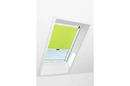 Штора рулонная затемняющая Roto ZRV M, 114x160, зеленое яблоко