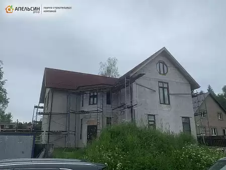 Монтаж фасадных панелей Альта Профиль Кирпич Рижский