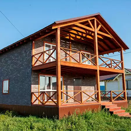 Фасадная плитка 1000х250 мм (2 кв.м/уп.) Технониколь Hauberk Кирпич, мраморный