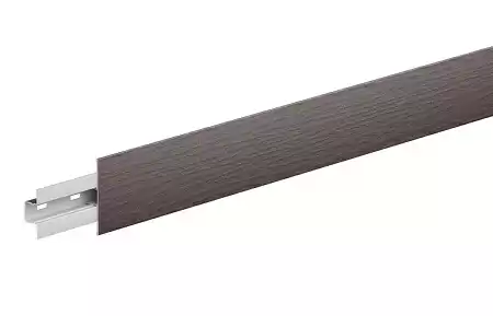 Стыковочный Т-профиль 50 комплект Aquasystem, Pural Matt 0.5, 3.0 м, RR 32 темно-коричневый