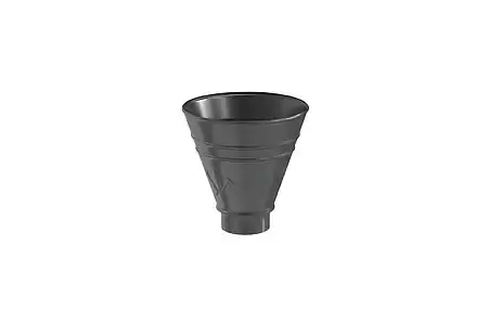 Воронка водосборная круглая D100 Aquasystem PU, RAL 7024 графит