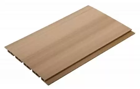Фасадная панель GRINDERDECO ДПК плоская сторона, 300х16х1500 мм, песчаник