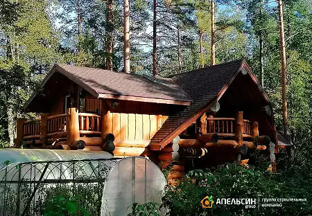 Монтаж кровли мягкой черепицей в пос. Рябово