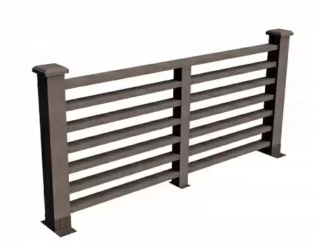 Секция ограждения Марсело GRINDERDECO, 2120х1075 мм, венге Секция ограждения Марсело GRINDERDECO, 2120х1075 мм, венге