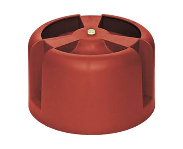 Колпак HupCap 270 (для Pipe-VT 125/150) Krovent (Кровент), красный