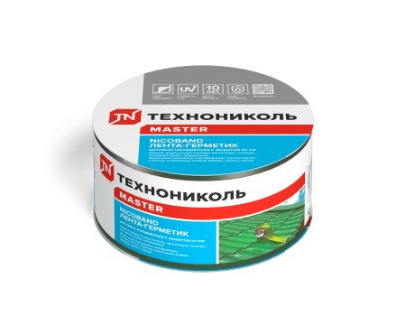Самоклеющаяся герметизирующая лента NICOBAND (Никобенд) Технониколь, 10000х75 мм, цвет зеленый Самоклеющаяся герметизирующая лента NICOBAND (Никобенд) Технониколь, 10000х75 мм, цвет зеленый