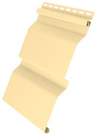 Сайдинг Grand Line Classic Standart виниловый, корабельный брус D4 GL, 3.00*0.203 м, золотой песок
