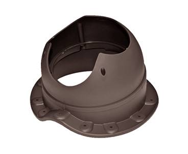 Проходной элемент Base-VT Wave 110 Krovent (Кровент) для металлочерепицы (Classic, Modern), коричневый