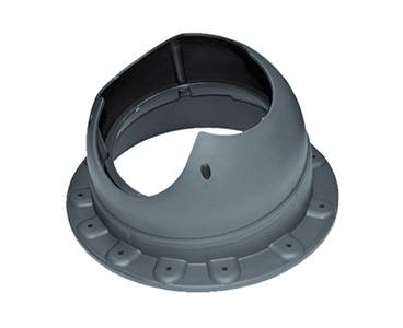 Проходной элемент Base-VT Seam 110 Krovent (Кровент) для мягкой и фальцевой кровли, серый