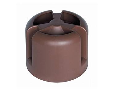 Колпак HupCap 110 (для Pipe-VT и Pipe-VT110) Krovent (Кровент), коричневый