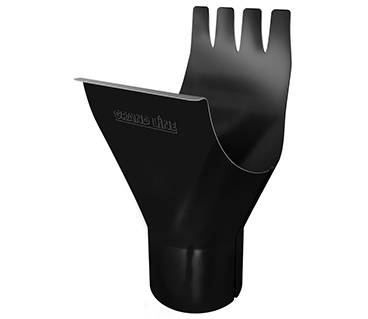 Воронка желоба Grand Line PU 125/90 мм, черный RAL 9005 Воронка желоба Grand Line PU 125/90 мм, черный RAL 9005
