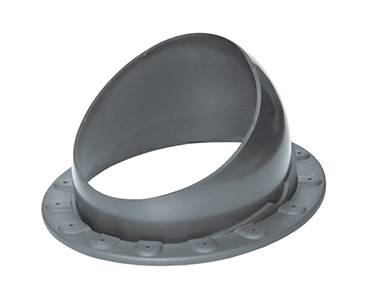 Проходной элемент Base-VT Seam 125/150 Krovent (Кровент) для мягкой и фальцевой кровли, серый