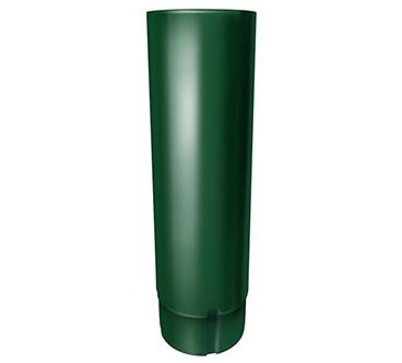 Труба водосточная круглая Grand Line PU 90 мм, длина 3.0 м, зеленый RAL 6005