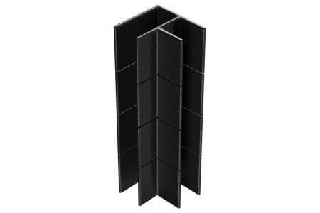Угловой элемент для клумбы Holzhof Eco 25x150 мм