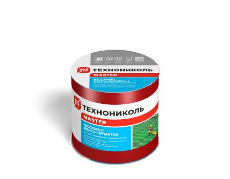 Самоклеющаяся герметизирующая лента NICOBAND (Никобенд) Технониколь, 3000х100 мм, цвет красный Самоклеющаяся герметизирующая лента NICOBAND (Никобенд) Технониколь, 3000х100 мм, цвет красный