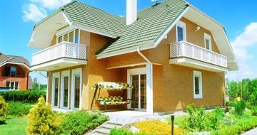 Композитная черепица Gerard Classic, 1265x369мм, sage