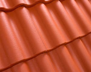 Рядная черепица Kriastak, кирпично-красный Рядная черепица Kriastak, кирпично-красный