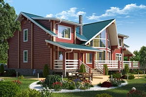 Дом из бруса 20,5х16,2 м, проект Дом из бруса 20,5х16,2 м, проект