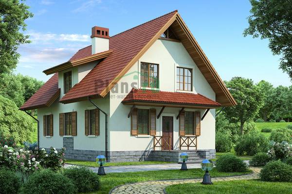 Готовый проект дома из газобетона N53-92-гб Готовый проект дома из газобетона N53-92-гб