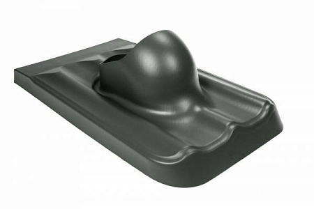 XL-проходной элемент XL-UNIVERSAL/PELTI для металлочерепицы Vilpe (Вилпе), зеленый