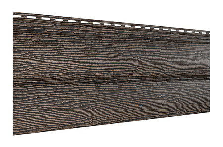 Сайдинг Timberblock Ю-Пласт, дуб морёный, 3050х230 мм