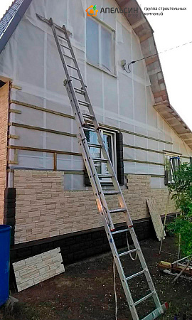 Монтаж фасада панелями Docke в пос. Белоостров Монтаж фасада панелями Docke в пос. Белоостров