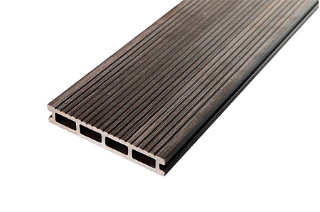 Террасная доска Grand Line Винтаж 3D, 4000x150x25 мм, венге