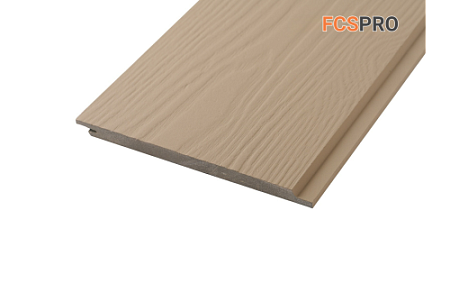 Фиброцементный сайдинг 190х10мм FCS Wood Click F03 (3м)