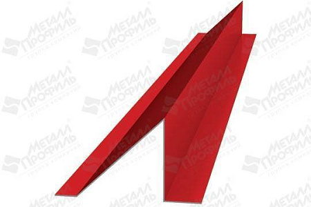 Планка снегозадержателя Металл Профиль, CLOUDY 0.5, 95х65х2000 мм, цвета по каталогу RAL и RR