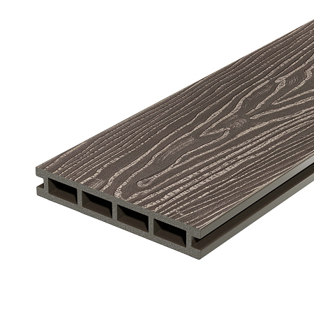 Террасная доска CM Decking Country, 3000x150x24 мм, венге (Темный орех)