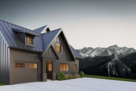 Планка примыкания нижнего к трубе Aquasystem AQUACLICK, Rooftop Бархат, 150х200х35х30, RAL 7024 темно-серый