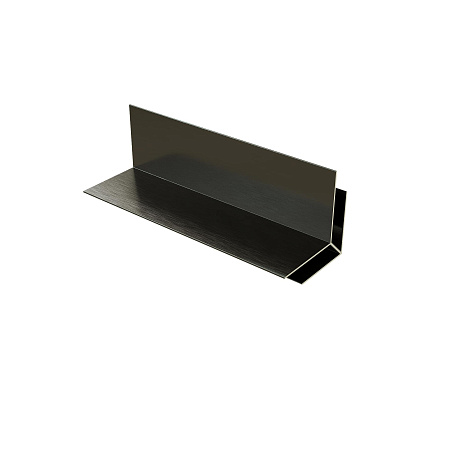 Угол внешний из алюминия для стеновой панели из ДПК 68x68x3600 мм