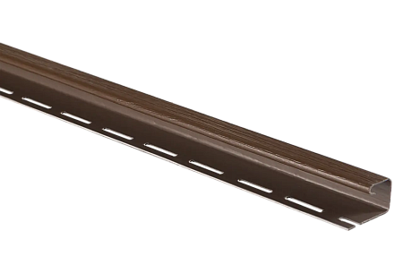 Планка "J - trim" Альта Профиль, 3000 мм, орех темный, Т-15